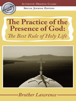The Practice of the Presence of God - ebook